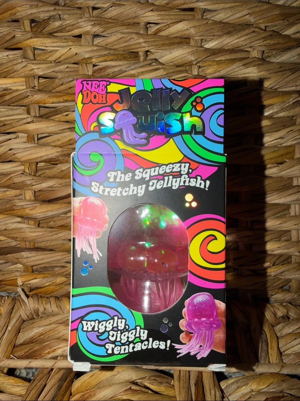 Needoh Jelly Squish (Jellyfish) - Pink - Picture 3 of 5